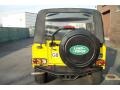 1997 AA Yellow Land Rover Defender 90 Soft Top  photo #4
