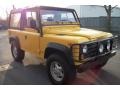 1997 AA Yellow Land Rover Defender 90 Soft Top  photo #8