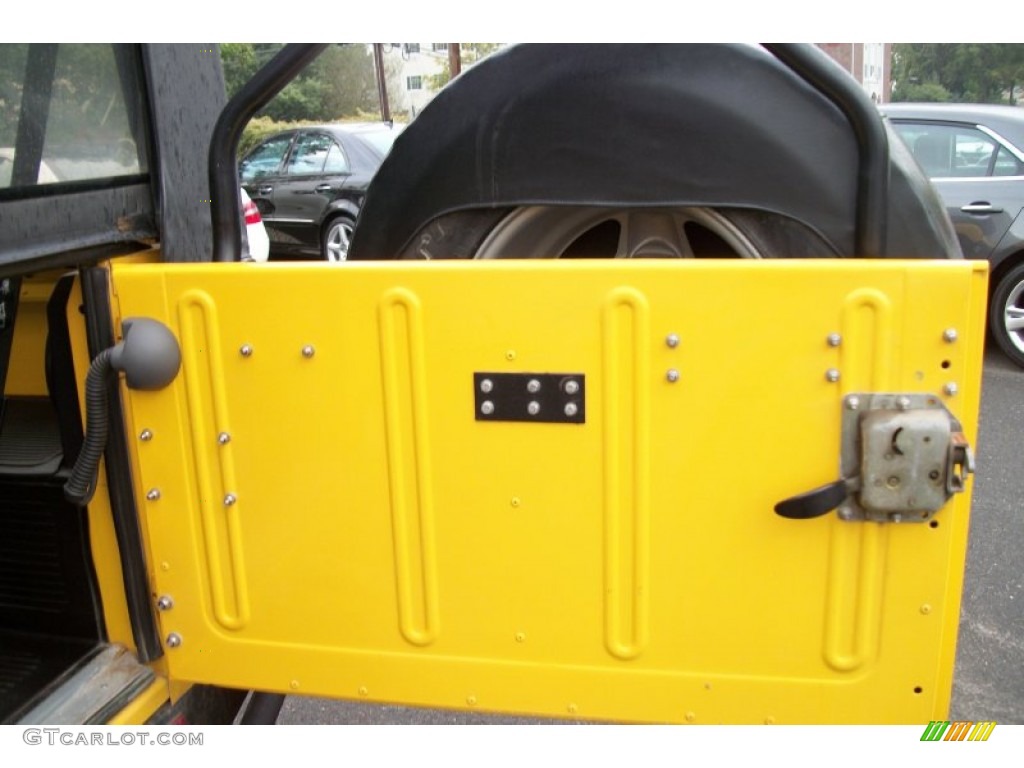 1997 Land Rover Defender 90 Soft Top Charcoal Twill Door Panel Photo #75537879