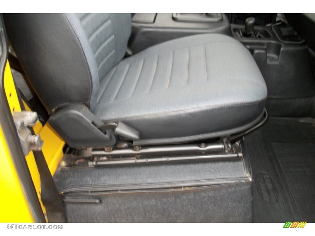 1997 Defender 90 Soft Top - AA Yellow / Charcoal Twill photo #23