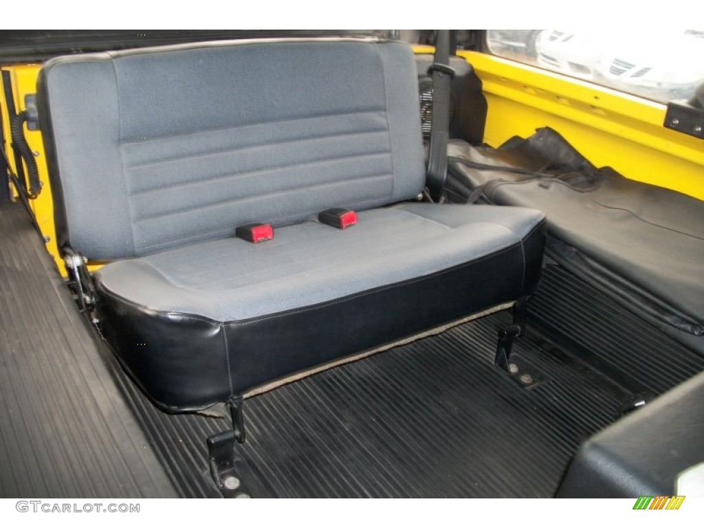 1997 Defender 90 Soft Top - AA Yellow / Charcoal Twill photo #24