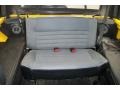 Charcoal Twill 1997 Land Rover Defender 90 Soft Top Interior Color