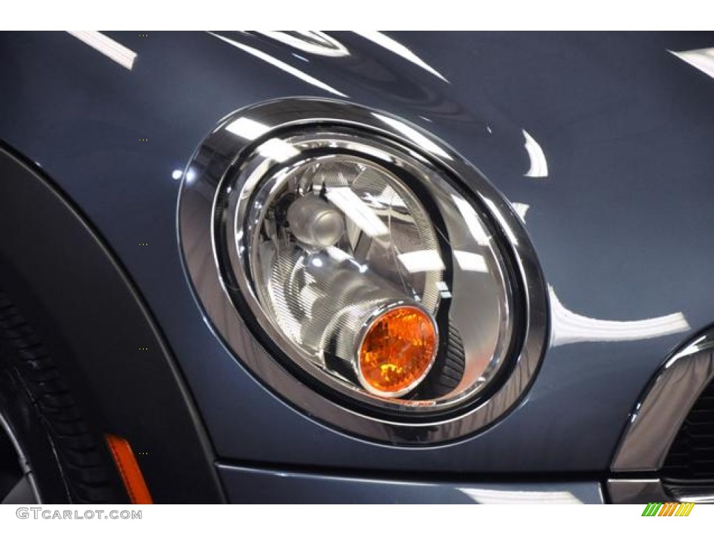 2010 Cooper S Convertible - Horizon Blue Metallic / Grey/Carbon Black photo #5