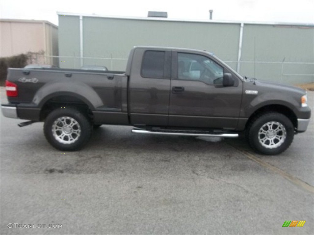 Dark Stone Metallic 2007 Ford F150 XLT SuperCab 4x4 Exterior Photo #75538399