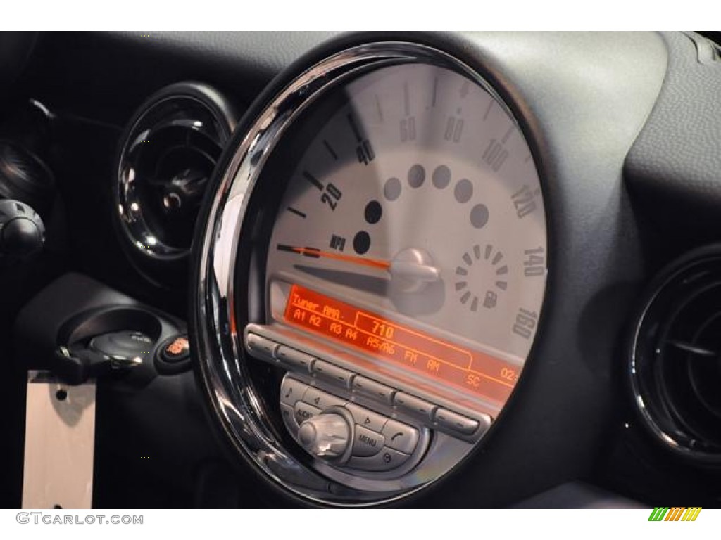 2010 Cooper S Convertible - Horizon Blue Metallic / Grey/Carbon Black photo #11