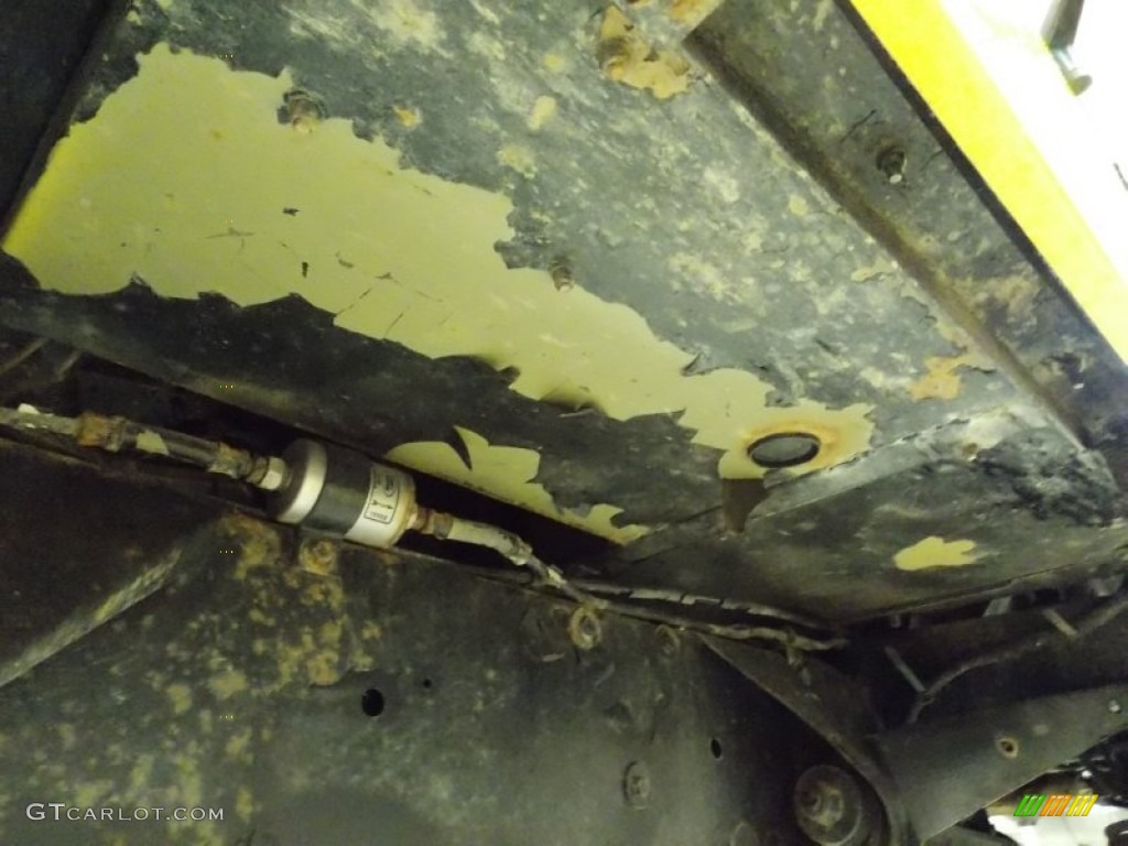 1997 Land Rover Defender 90 Soft Top Undercarriage Photo #75538445