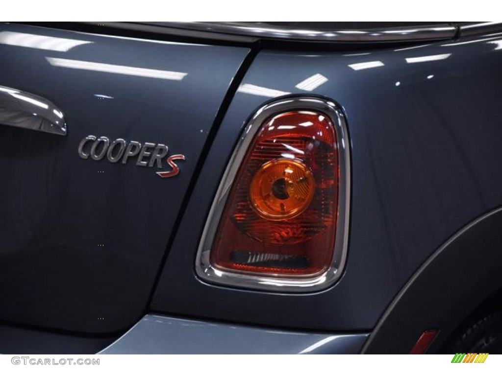 2010 Cooper S Convertible - Horizon Blue Metallic / Grey/Carbon Black photo #14
