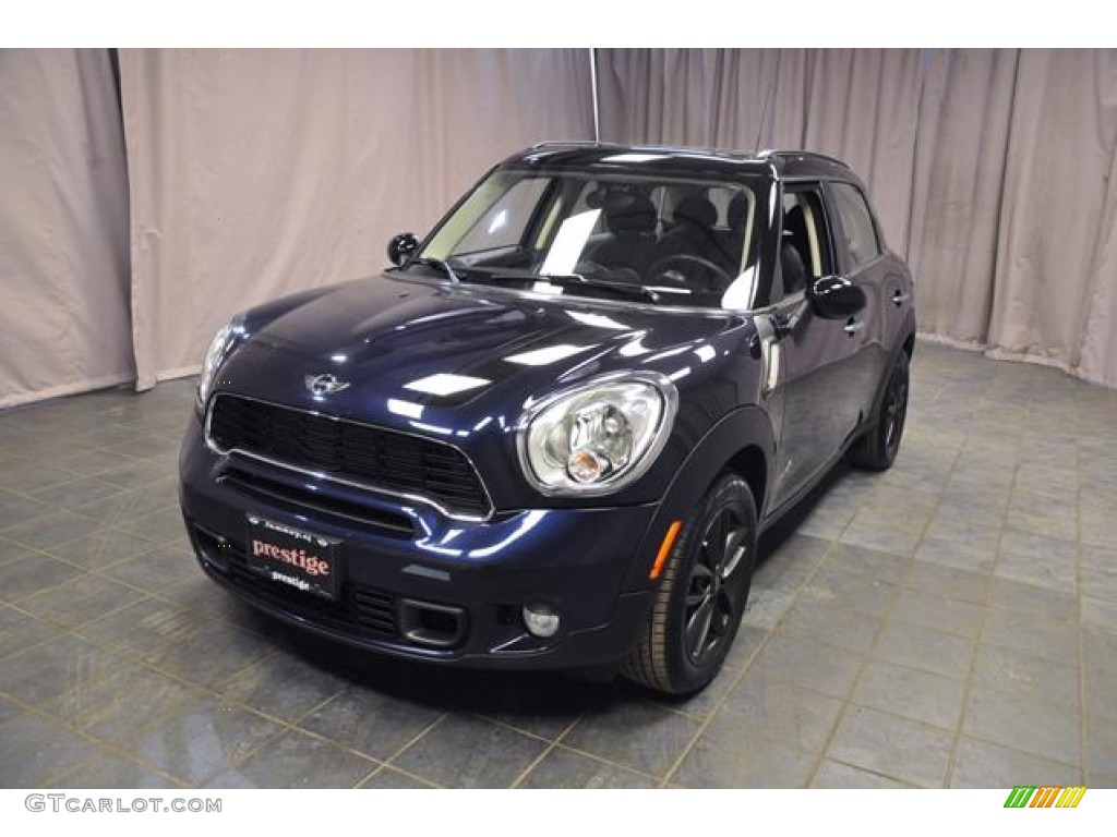 2011 Cooper S Countryman All4 AWD - Cosmic Blue / Carbon Black photo #1