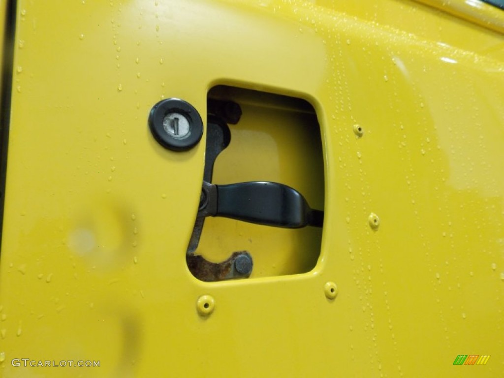 1997 Defender 90 Soft Top - AA Yellow / Charcoal Twill photo #60