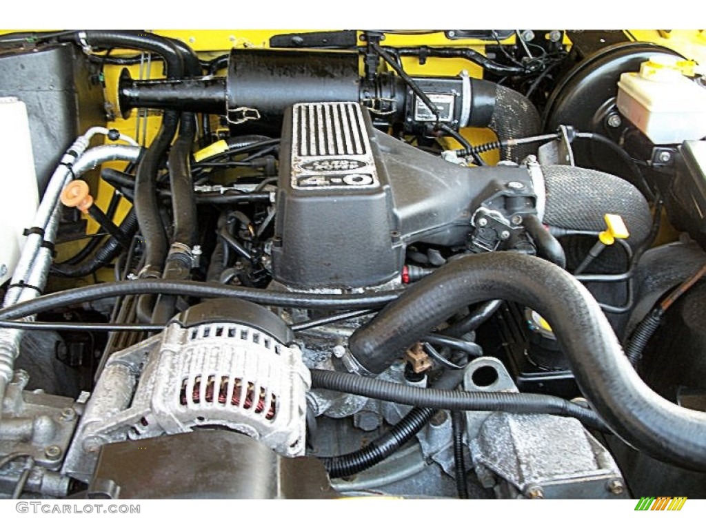 1997 Land Rover Defender 90 Soft Top 4.0 Liter OHV 16-Valve V8 Engine Photo #75538851