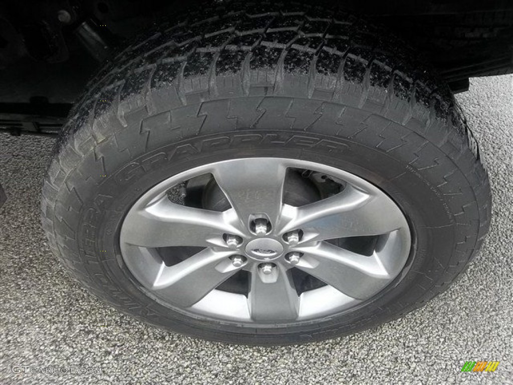 2010 F150 Lariat SuperCrew - Tuxedo Black / Black photo #8