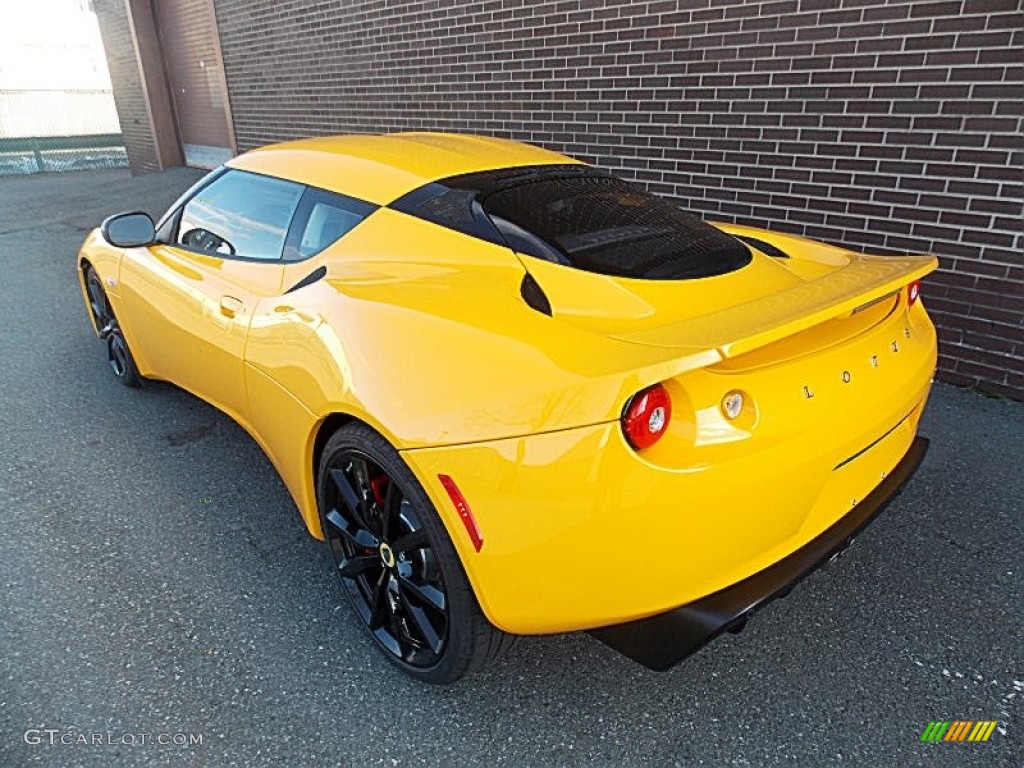 Solar Yellow 2012 Lotus Evora S 2+2 Exterior Photo #75539081