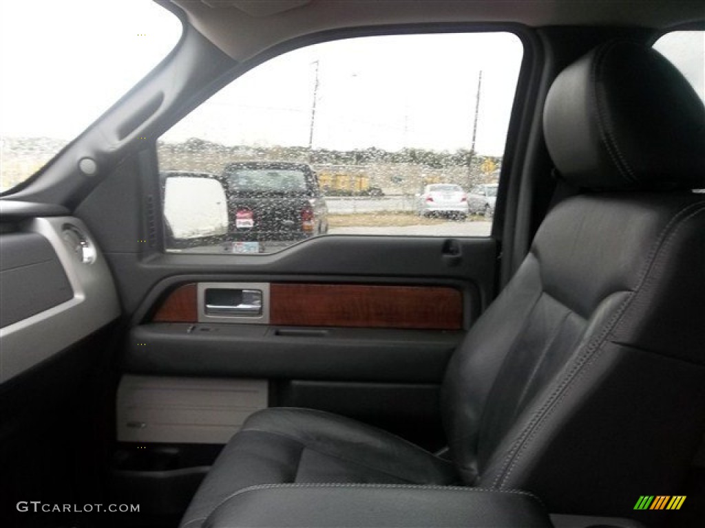 2010 F150 Lariat SuperCrew - Tuxedo Black / Black photo #12
