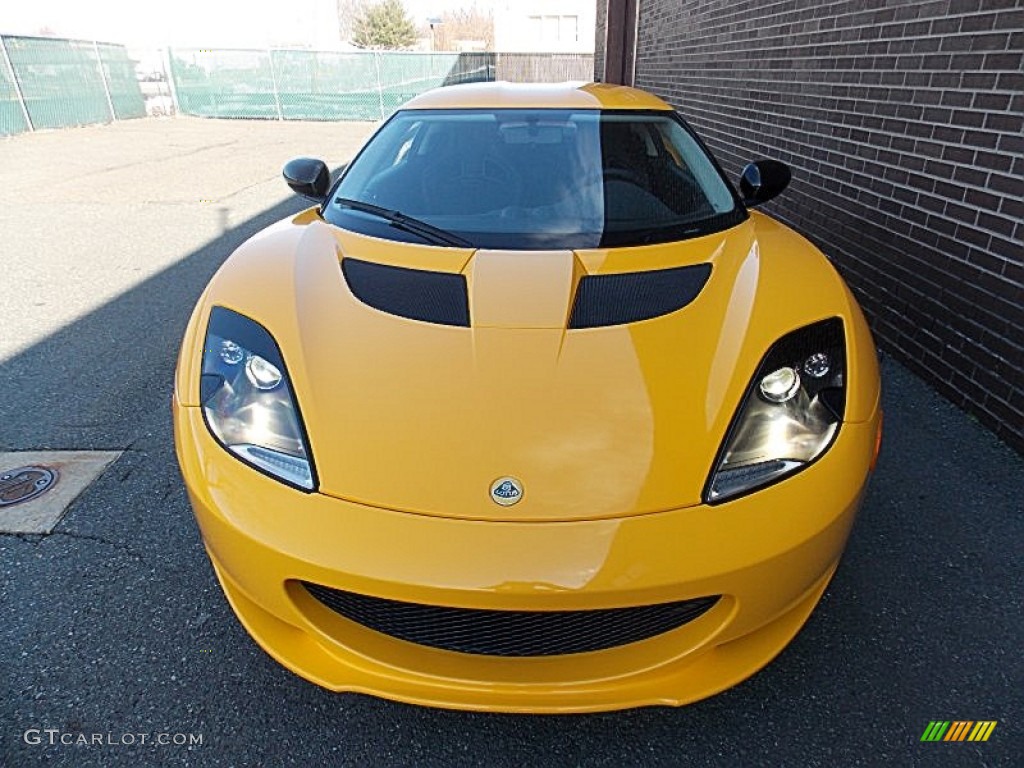 Solar Yellow 2012 Lotus Evora S 2+2 Exterior Photo #75539340