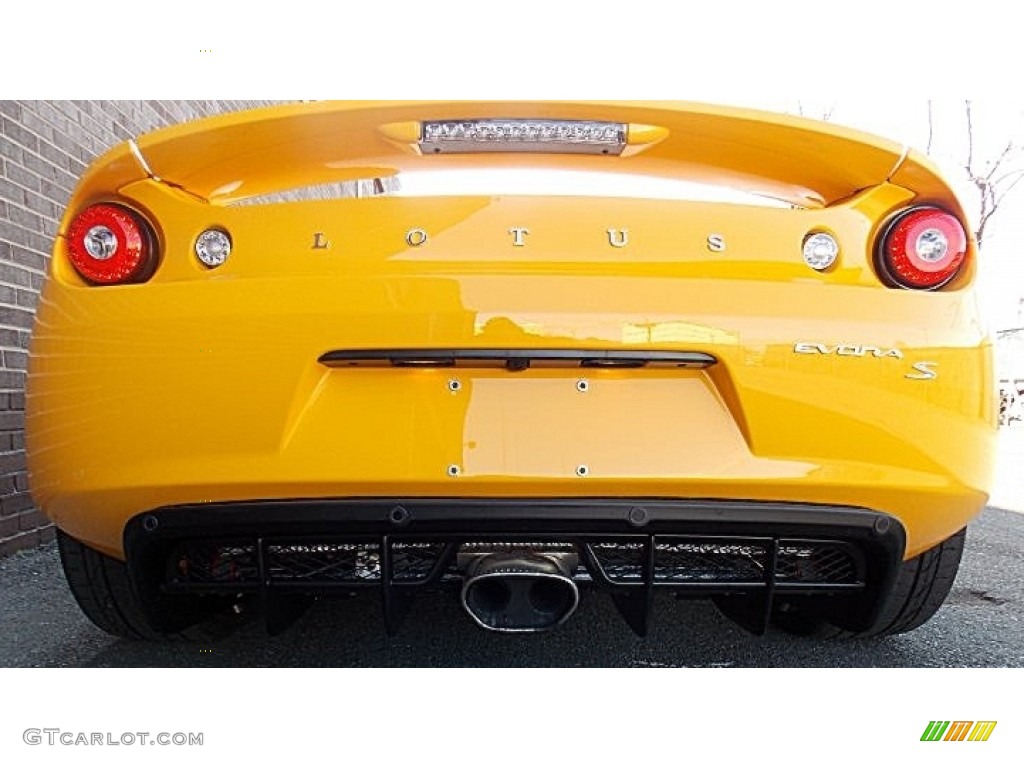 Solar Yellow 2012 Lotus Evora S 2+2 Exterior Photo #75539521