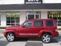 Deep Cherry Red Crystal Pearl 2012 Jeep Liberty Jet