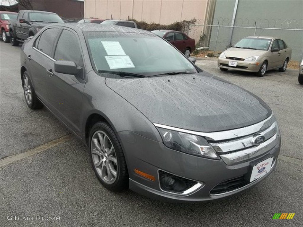 2012 Fusion SEL V6 - Sterling Grey Metallic / Charcoal Black photo #1