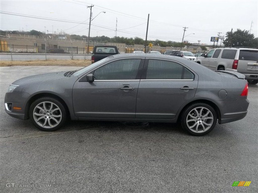 2012 Fusion SEL V6 - Sterling Grey Metallic / Charcoal Black photo #5