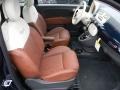  2013 500 c cabrio Lounge Marrone/Avorio (Brown/Ivory) Interior