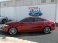 2013 Ruby Red Metallic Ford Fusion SE 1.6 EcoBoost  photo #3