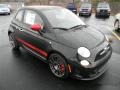 2013 Nero (Black) Fiat 500 Abarth  photo #2