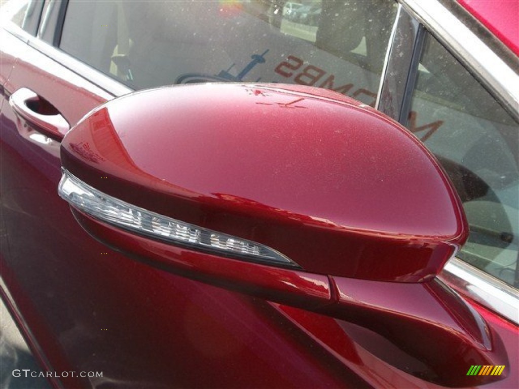 2013 Fusion SE 1.6 EcoBoost - Ruby Red Metallic / Dune photo #15