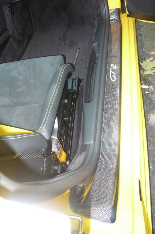 2008 911 GT2 - Speed Yellow / Black photo #18