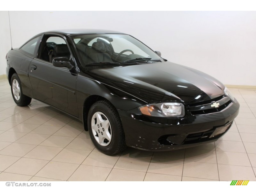 2003 Cavalier Coupe - Black / Graphite Gray photo #1