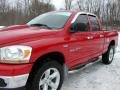 2006 Flame Red Dodge Ram 1500 SLT Quad Cab 4x4  photo #35