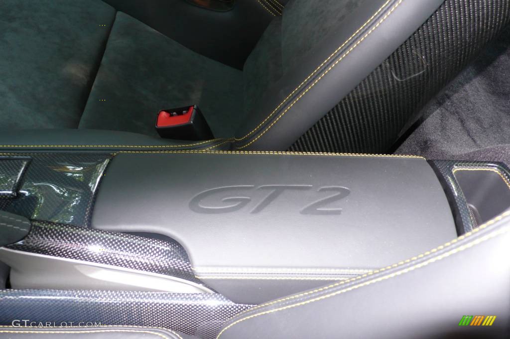2008 911 GT2 - Speed Yellow / Black photo #21