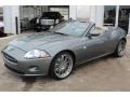 2007 Lunar Grey Metallic Jaguar XK XK8 Convertible  photo #7