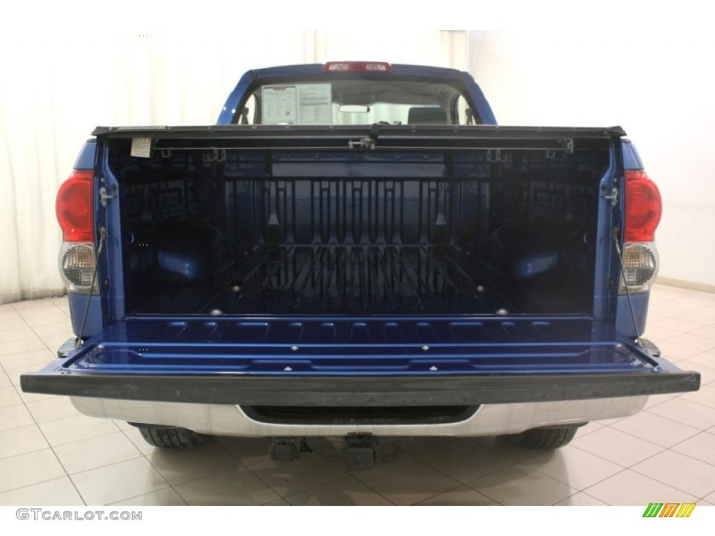 2007 Tundra Limited Double Cab 4x4 - Blue Streak Metallic / Graphite Gray photo #11