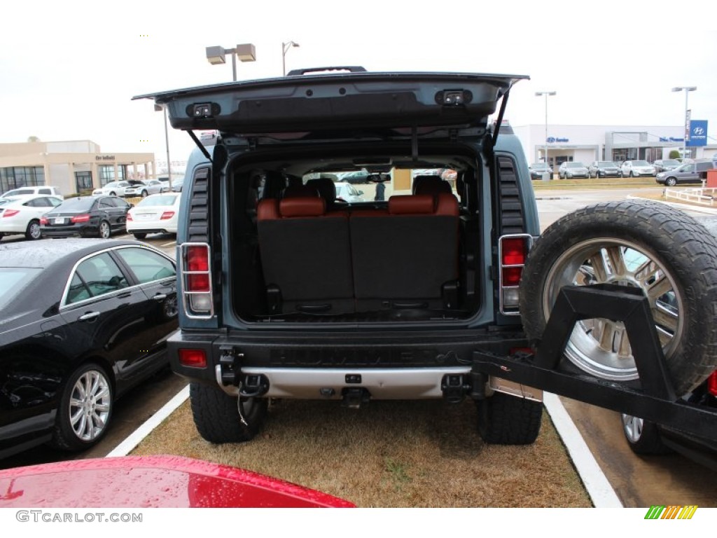 2008 H2 SUV - Slate Blue Metallic / Sedona/Ebony Black photo #17