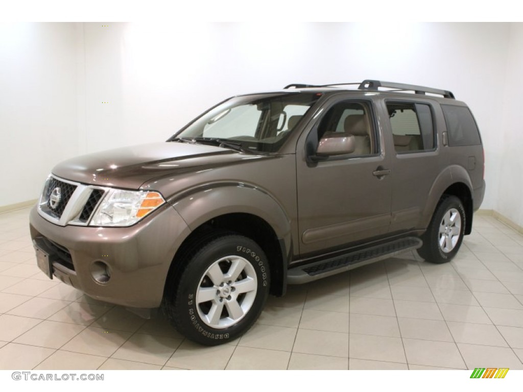 2008 Pathfinder SE 4x4 - Mocha / Cafe Latte photo #3