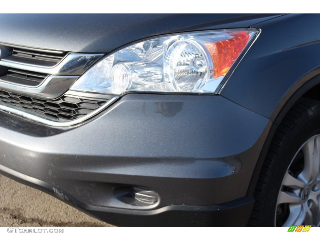 2010 CR-V EX-L AWD - Polished Metal Metallic / Black photo #22