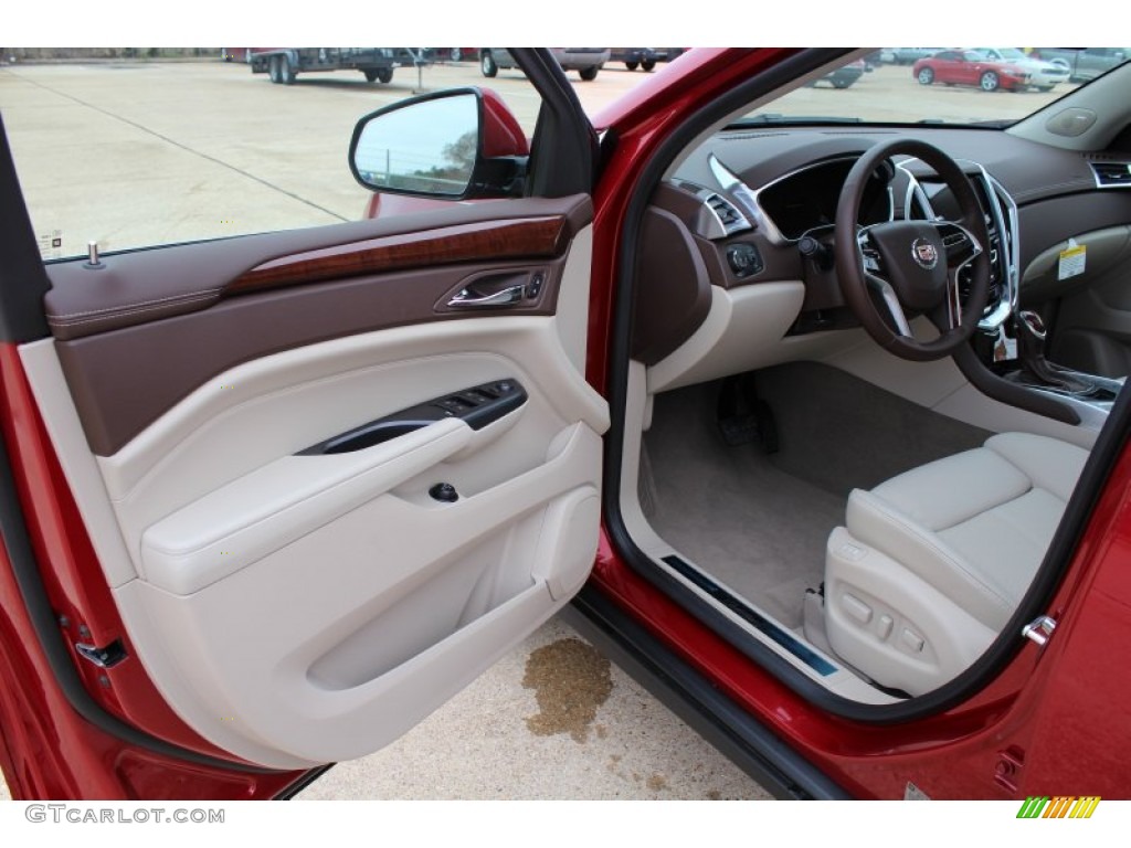 2013 SRX Performance FWD - Crystal Red Tintcoat / Shale/Brownstone photo #10