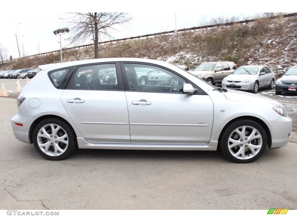 Sunlight Silver Metallic 2009 Mazda MAZDA3 s Touring Hatchback Exterior Photo #75545567