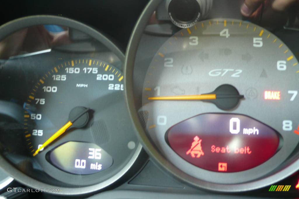 2008 911 GT2 - Speed Yellow / Black photo #25