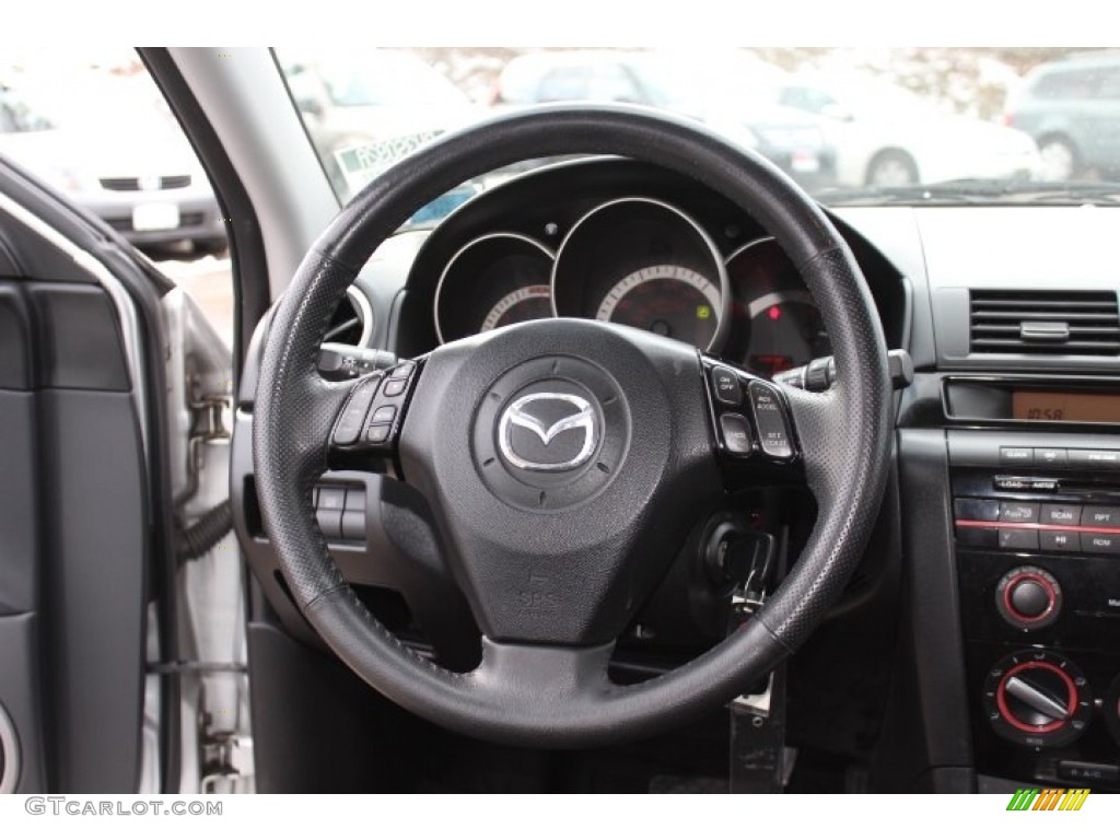 2009 Mazda MAZDA3 s Touring Hatchback Steering Wheel Photos