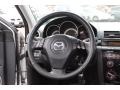 2009 Mazda MAZDA3 Black Interior Steering Wheel Photo