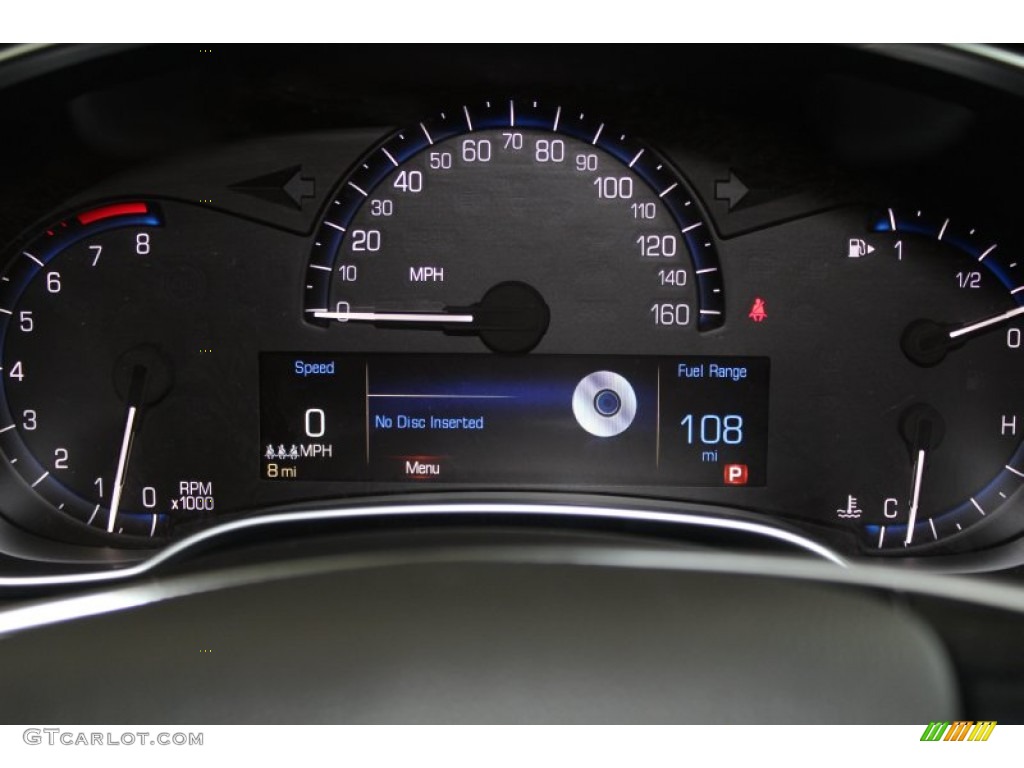 2013 Cadillac SRX Premium FWD Gauges Photo #75545766