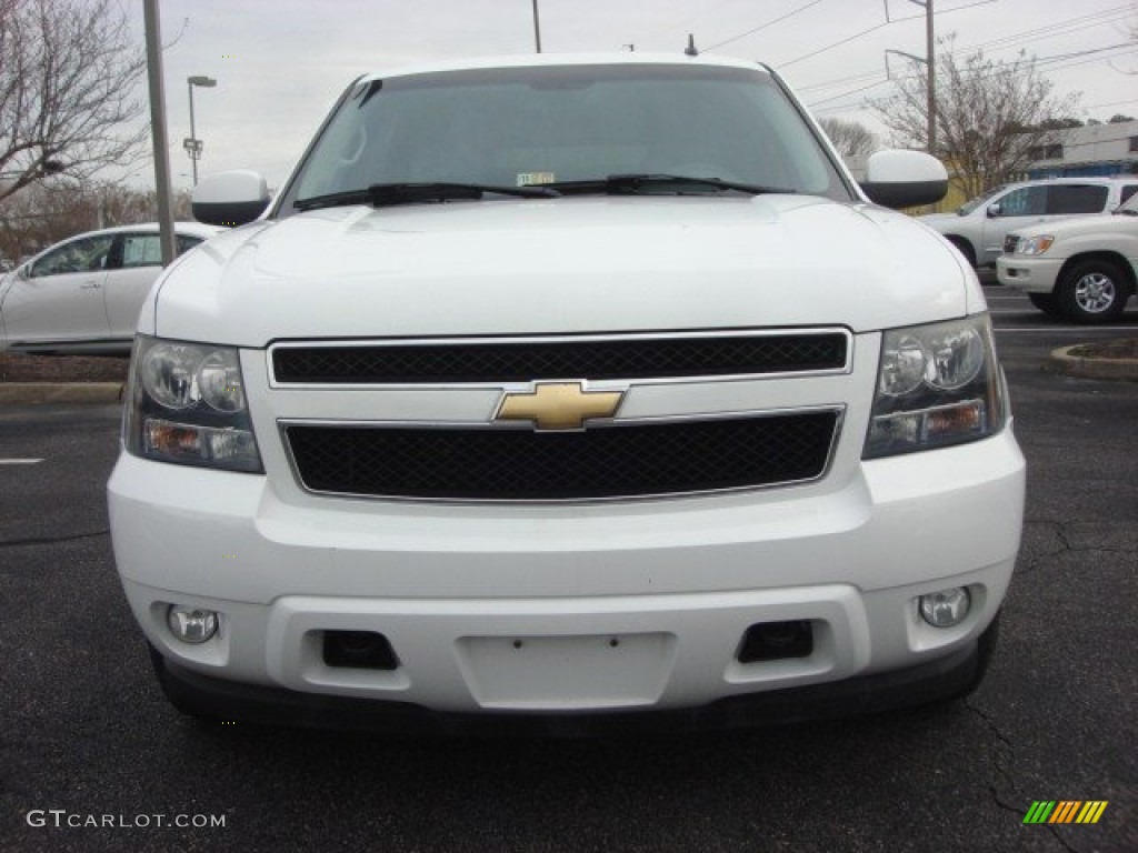 2007 Suburban 1500 LTZ 4x4 - Summit White / Light Titanium/Dark Titanium photo #8