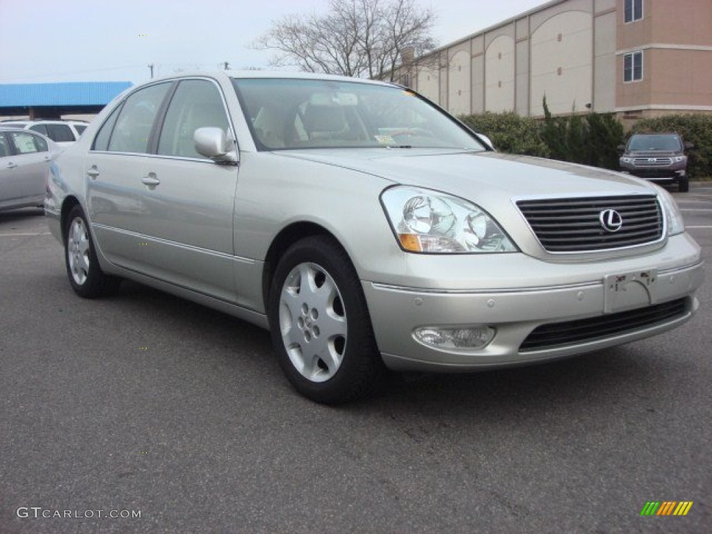2003 LS 430 Sedan - Millenium Silver Metallic / Ivory photo #1
