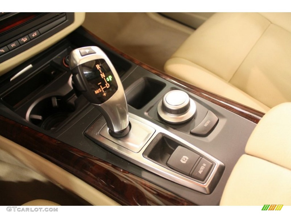 2008 X5 3.0si - Deep Green Metallic / Sand Beige photo #19