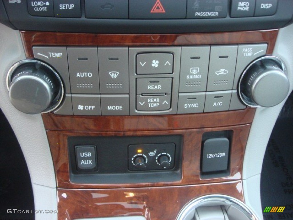 2012 Highlander Limited 4WD - Sizzling Crimson Mica / Ash photo #25