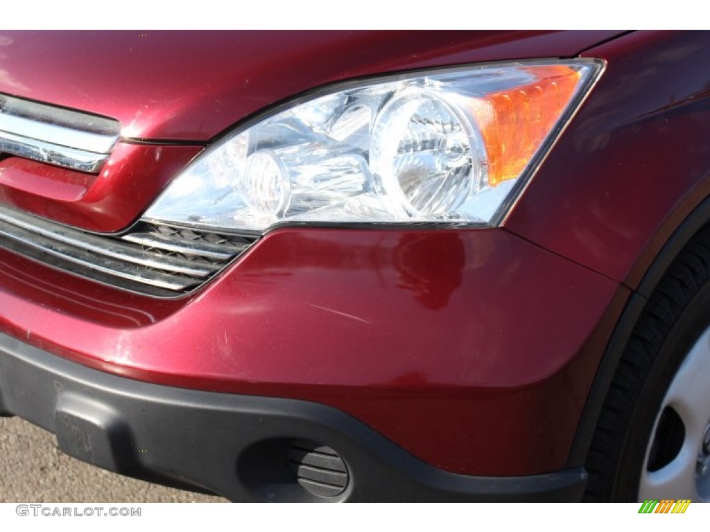 2009 CR-V LX 4WD - Tango Red Pearl / Gray photo #22