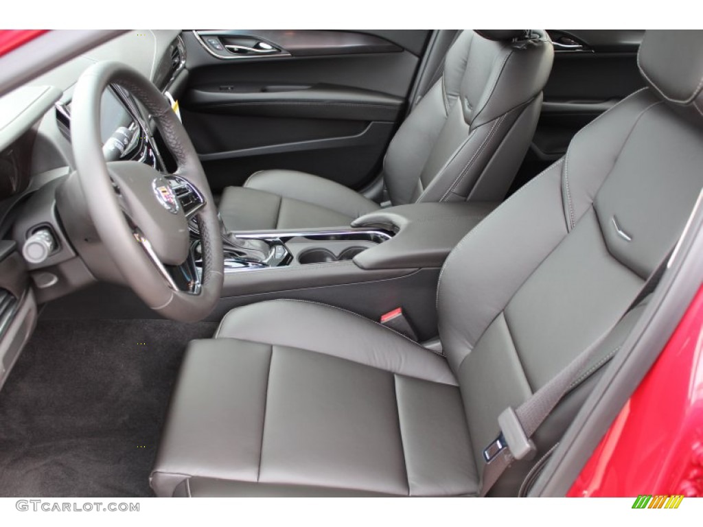 Jet Black/Jet Black Accents Interior 2013 Cadillac ATS 2.0L Turbo Photo #75548094