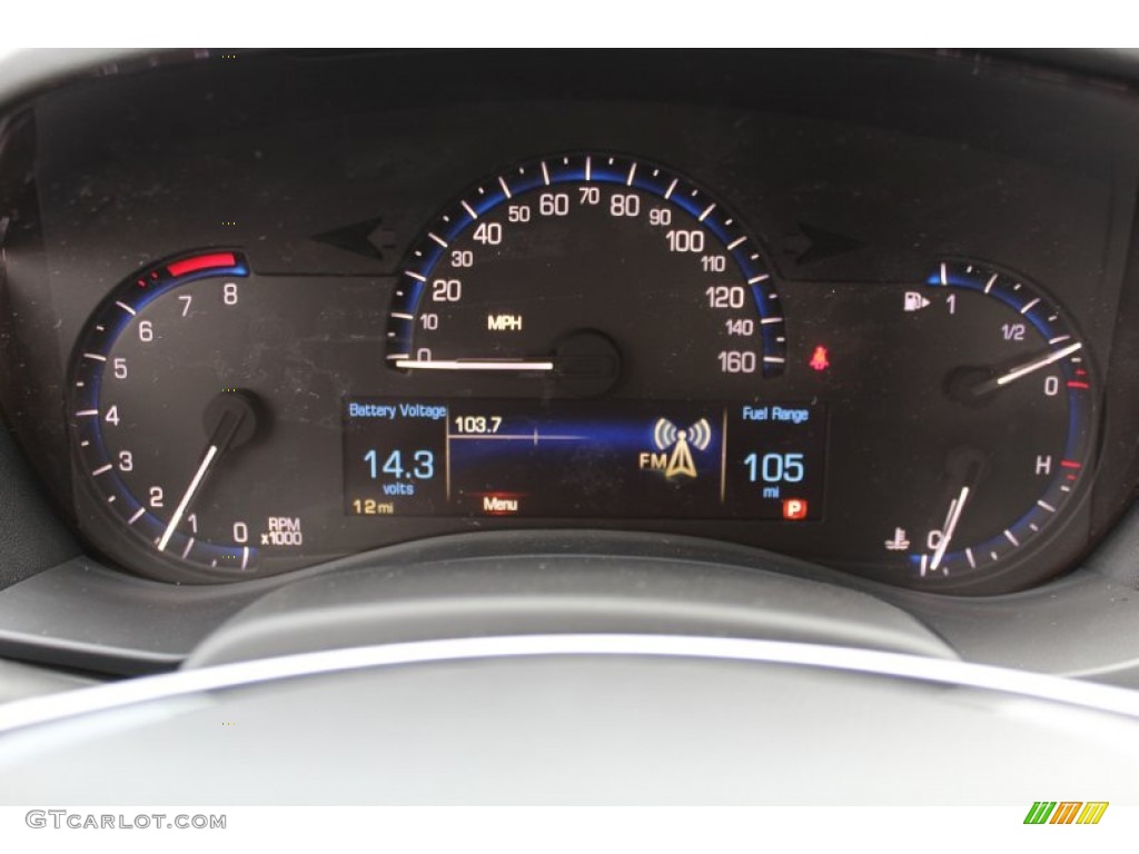 2013 Cadillac ATS 2.0L Turbo Gauges Photo #75548160