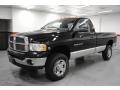 2004 Black Dodge Ram 2500 SLT Regular Cab 4x4  photo #14