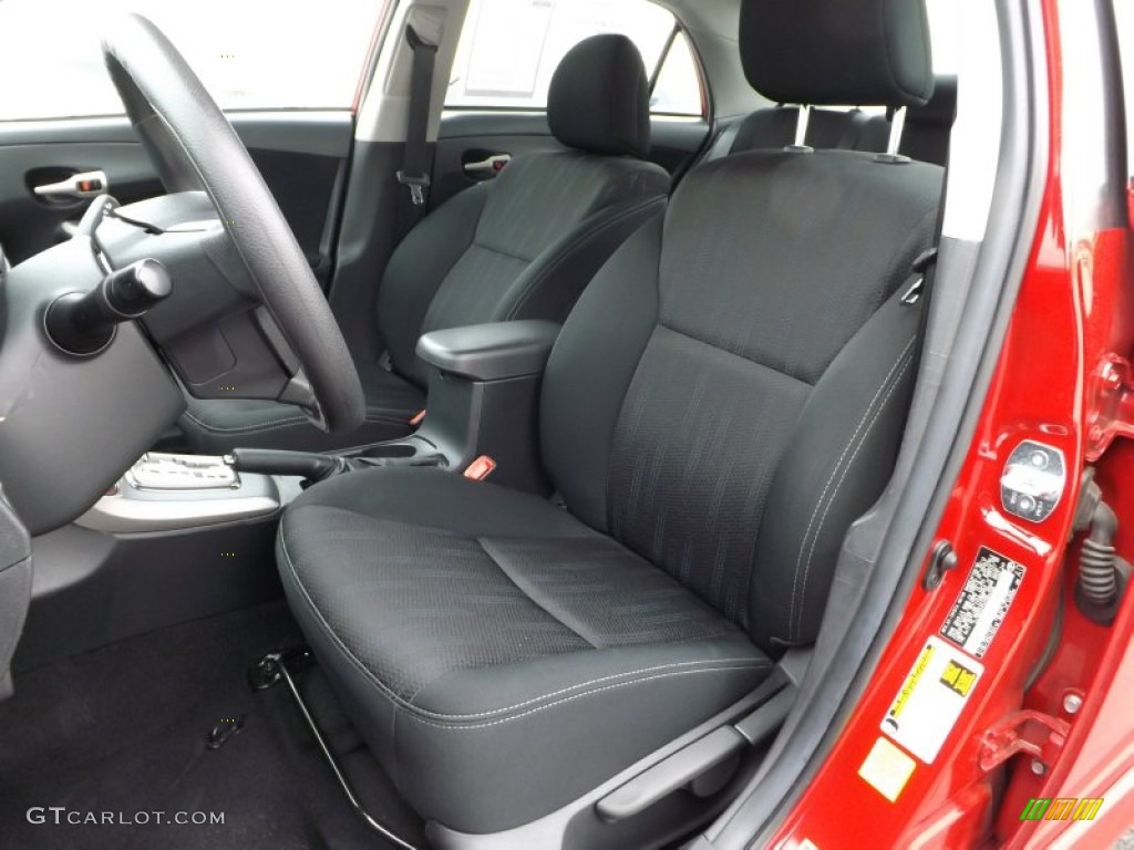 2012 Toyota Corolla S Front Seat Photos
